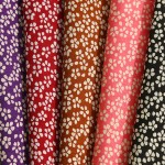 Cotton Fabric Factory - Custom Flower Plants Woven Textile