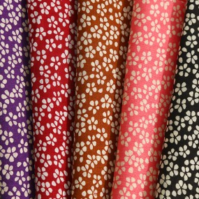 Cotton Fabric Factory - Custom Flower Plants Woven Textile