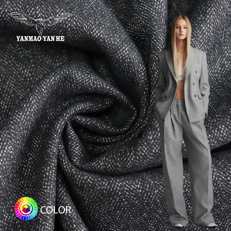 Suit Fabric Supplier - 243GSM Twill Yarn Dyed Stripe