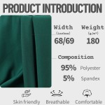 Milk Silk Fabric Supplier - 180gsm 100D Stretch Weft