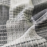 Upholstery Fabric Factory - 210GSM Grey Polyester Cotton