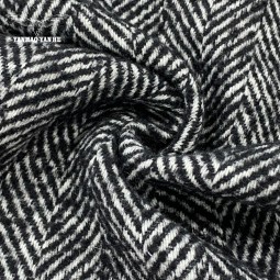 Wool Herringbone Fabric Factory - Heavyweight Warm Structured