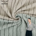 Rib Knit Fabric Supplier - Polyester Spandex 12x4 Textured