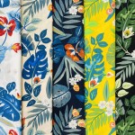 Hawaiian Fabric Factory - Pure Cotton Poplin Printed