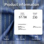 Quilted Fabric Factory - 230GSM Yarn Dyed Twill Stripe