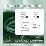 Wool Fabric Supplier - 180GSM Polyester Rayon Green