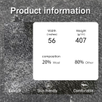 Wool Fabric Manufacturer - 407GSM Heavy-Weight Recycled