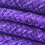 Tweed Fabric Manufacturer - 370GSM Purple Solid Polyester