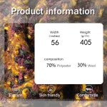 Jacquard Wool Fabric Manufacturer - 405GSM Blended Woolen