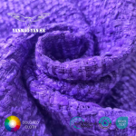 Tweed Fabric Manufacturer - 370GSM Purple Solid Polyester