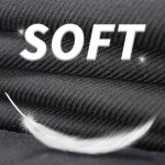 Recycling Fabric Supplier - 275GSM Black Blended Yarn