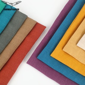 Linen Fabric Supplier - 100% Pure 210GSM Lightweight