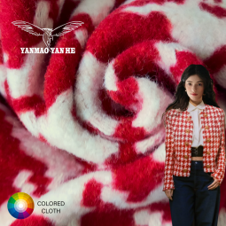 Wool Nylon Fabric Factory - 475GSM Heavyweight HoundStooth