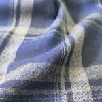 Woven Fabric Manufacturer - 370GSM Twill Stretch Plaid