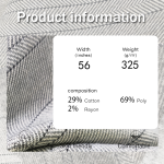 Cotton Fabric Manufacturer - 325GSM Blended Woven Stretch