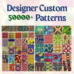 Batik Fabric Supplier - 100% Polyester Ethnic Head Scarves