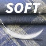 Woven Fabric Manufacturer - 370GSM Twill Stretch Plaid