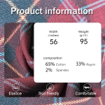 Recycled Fabric Supplier - 95GSM Spandex Ecocosy Rayon