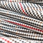 Recycling Fabric Manufacturer - 215GSM HoundStooth TR
