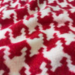 Wool Nylon Fabric Factory - 475GSM Heavyweight HoundStooth