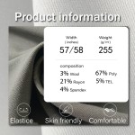 Sportswear Fabric Manufacturer - 255GSM Polyester Rayon Stretch