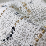 Tweed Fabric Manufacturer - 344GSM 100% Polyester Jacquard