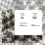 Woolen Fabric Manufacturer - 382GSM Women's Warm Check