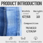 Stretch Denim Supplier - Cotton Polyester Rayon Spandex