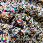 Tweed Fabric Manufacturer - 395GSM Polyester Nylon Acrylic