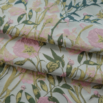 Decorative Fabric Factory - Pastoral Retro Floral Woven