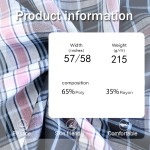 TR Fabric Supplier - 215GSM Yarn Dyed Knit Plain