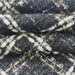 Tweed Fabric Manufacturer - 265GSM Woolen Polyester Plaid