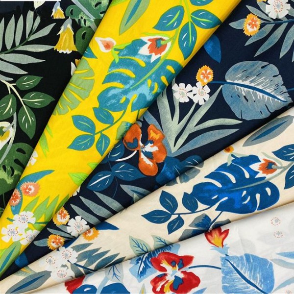 Hawaiian Fabric Factory - Pure Cotton Poplin Printed