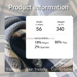 Plaid Fabric Manufacturer - 340GSM Rayon Polyester Soft