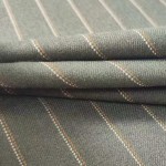 Suit Fabric Factory - 250GSM Rayon Poly Wool Stripe