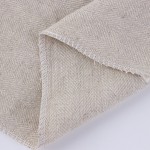 Herringbone Fabric Supplier - 210GSM Linen Cotton Solid