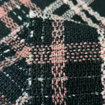 Plaid Fabric Supplier - 375GSM Jacquard Rayon Polyester