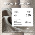 Herringbone Fabric Manufacturer - 230GSM Spandex Rayon Polyester