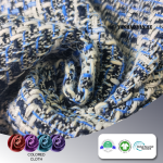 Jacquard Fabric Supplier - Wool Blended Elastic Plaid