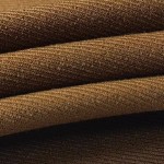 Women Dress Fabric Supplier - 310GSM Polyester Spandex Brown