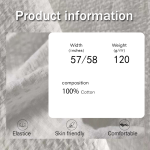 Cotton Fabric Manufacturer - 120GSM Soft Stripe Pattern