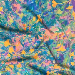 Cheongsam Fabric Supplier - Kapok Digital Printing Chinese Style