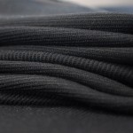 Recycling Fabric Supplier - 275GSM Black Blended Yarn