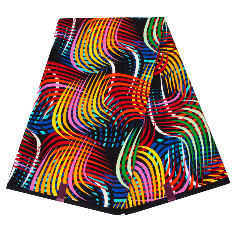 Wax Fabric Factory - Polyester Breathable Ethnic Printed