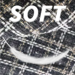 Tweed Fabric Manufacturer - 265GSM Woolen Polyester Plaid