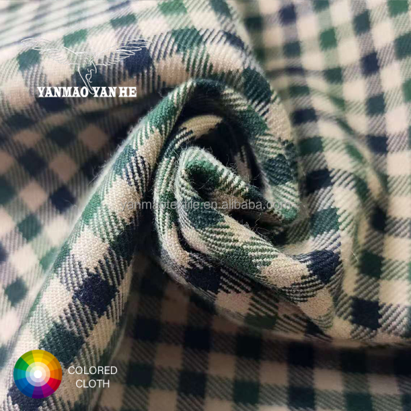 Plaid Fabric Factory - 270GSM Rayon Polyester Soft