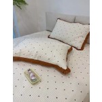Bedspread Set Manufacturer - 100% Cotton Woven Plain Style