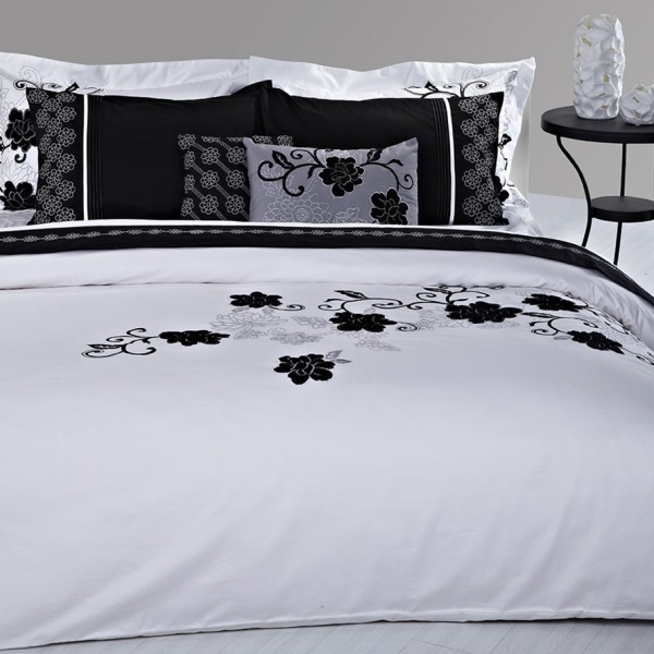 Quilt Cover Set Supplier - China Supplier Embroidered 300tc