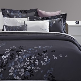 Duvet Cover Set Supplier - High Quality Solid Color Embroidery