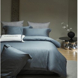 Bed Sheet Set Supplier - Luxury 100% Cotton 300tc Jacquard